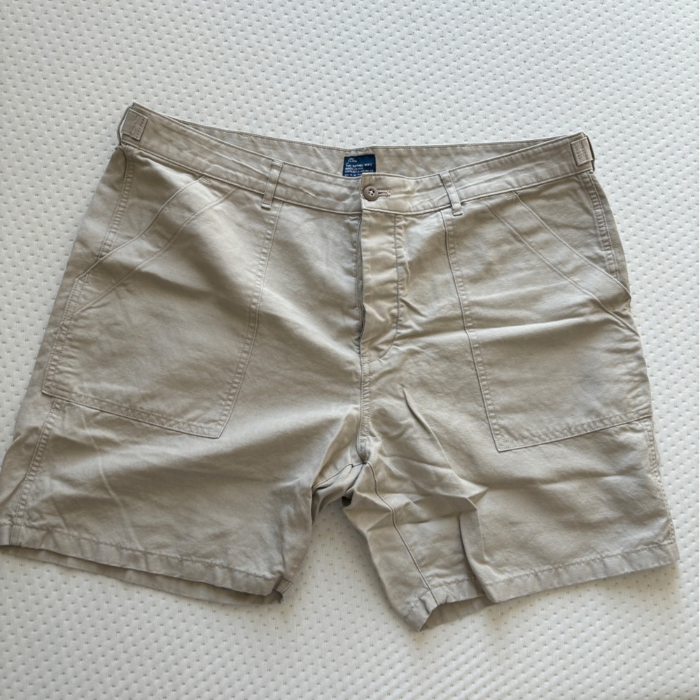 Jcrew Khaki Officer Chino Short